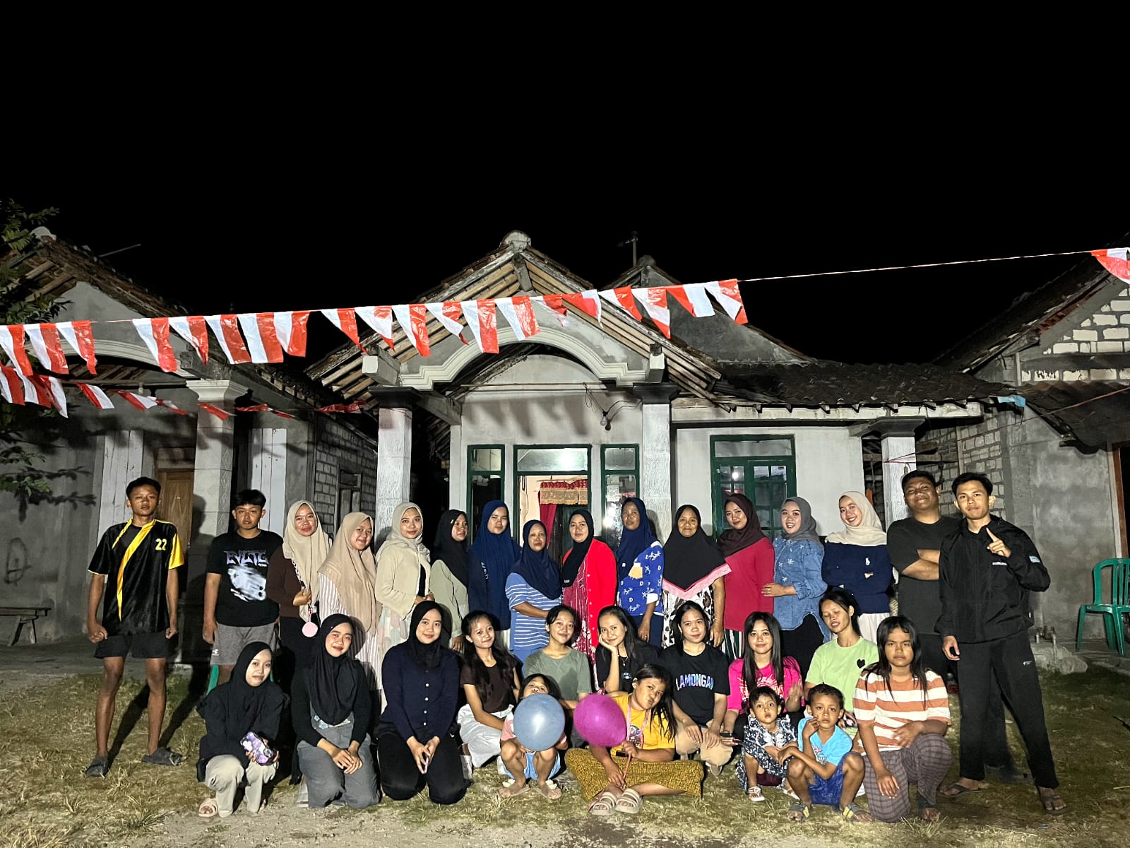 Lomba Agustusan Bersama Warga di dusun Puthuk Rt 03